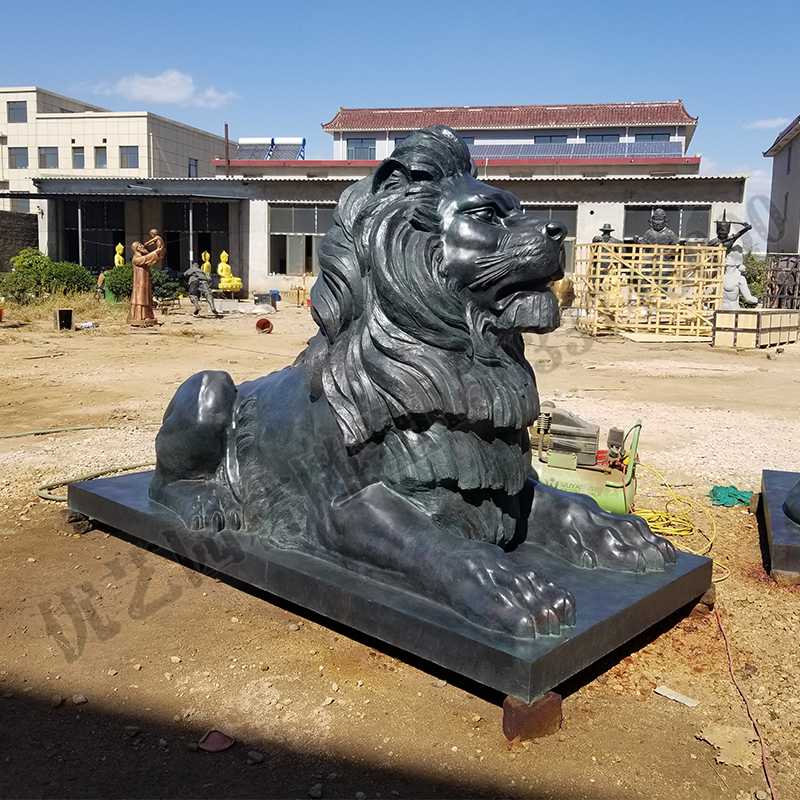 匯豐銅獅子，銅雕塑廠家，歐式銅獅子，銀行銅獅子雕塑